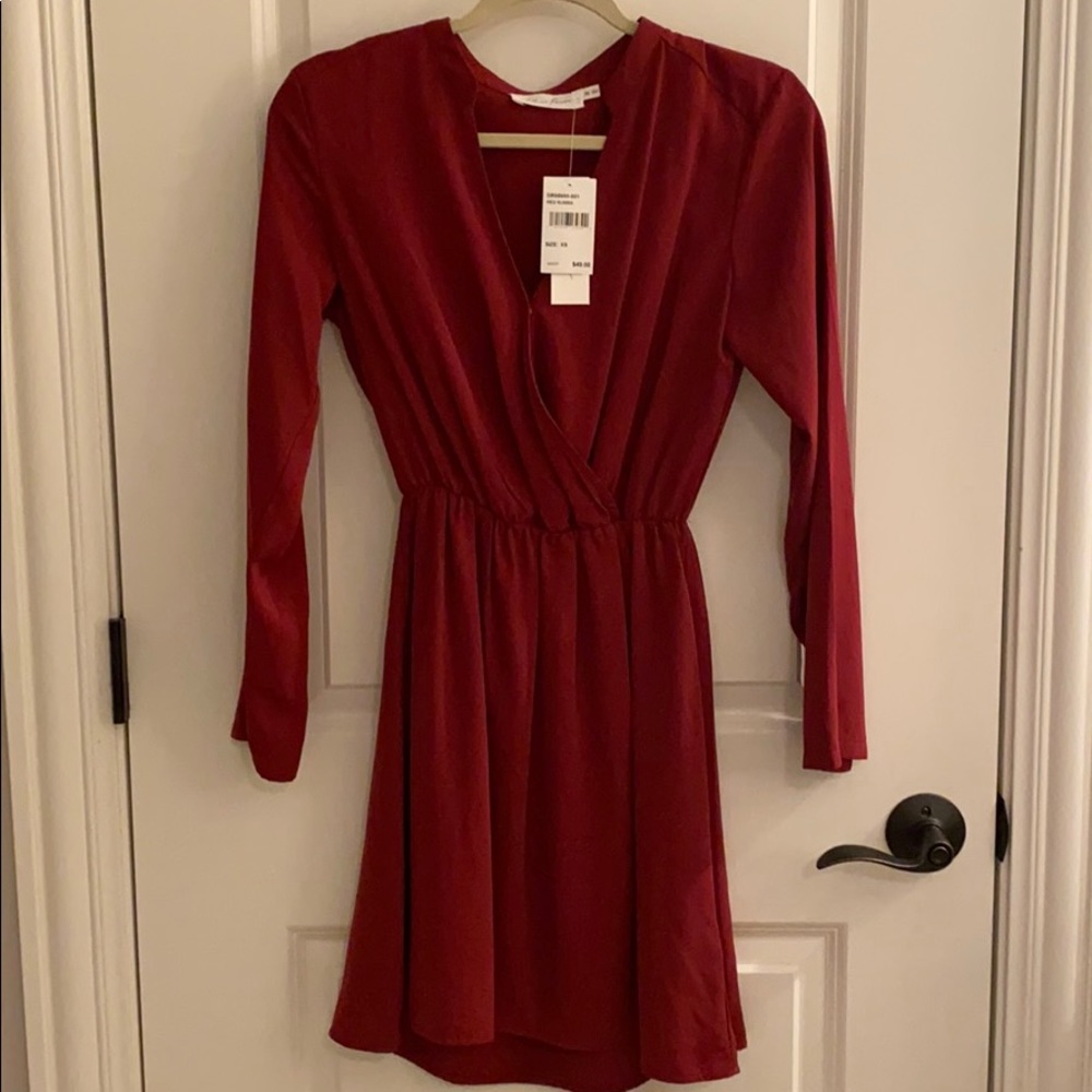 A red dress